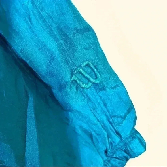 Wilson Advantage Vintage “80’s” Style Bomber Windbreaker Zip Lined Jacket Size L - Picture 7 of 16